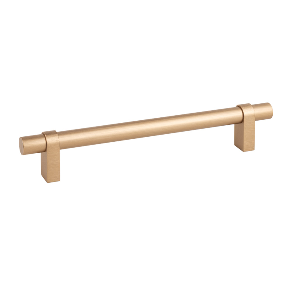 Handle Nobb - 192mm - Brushed Brass in the group Cabinet Handles / Color/Material / Brass at Beslag Online (10097-BO)