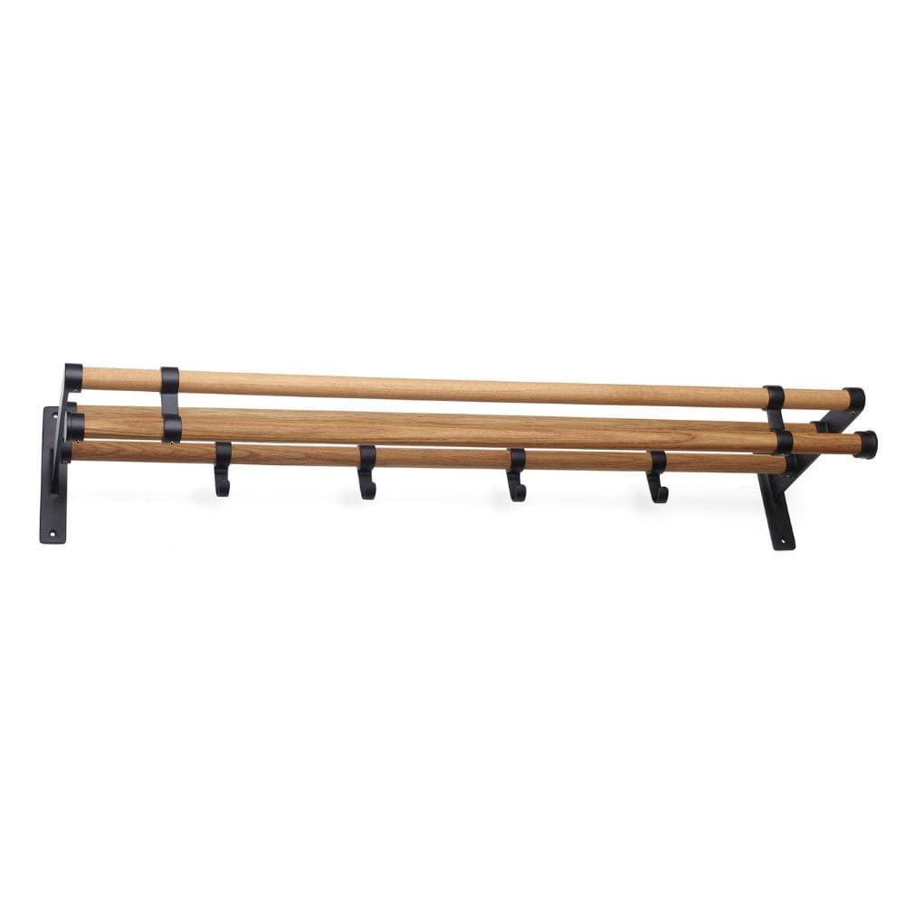 Hatthylla Elegant Plus - 1000mm - Svart/Ek