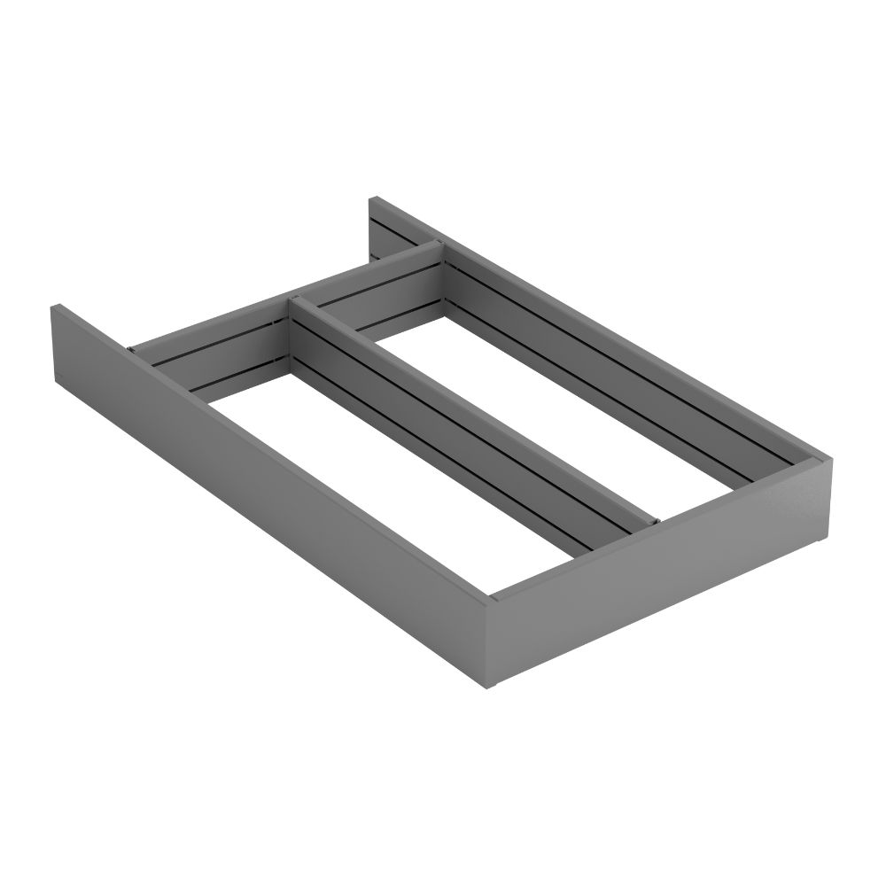 Lådinsats Flex Basic Redskapslåda - 500 (278mm) - Mörkgrå