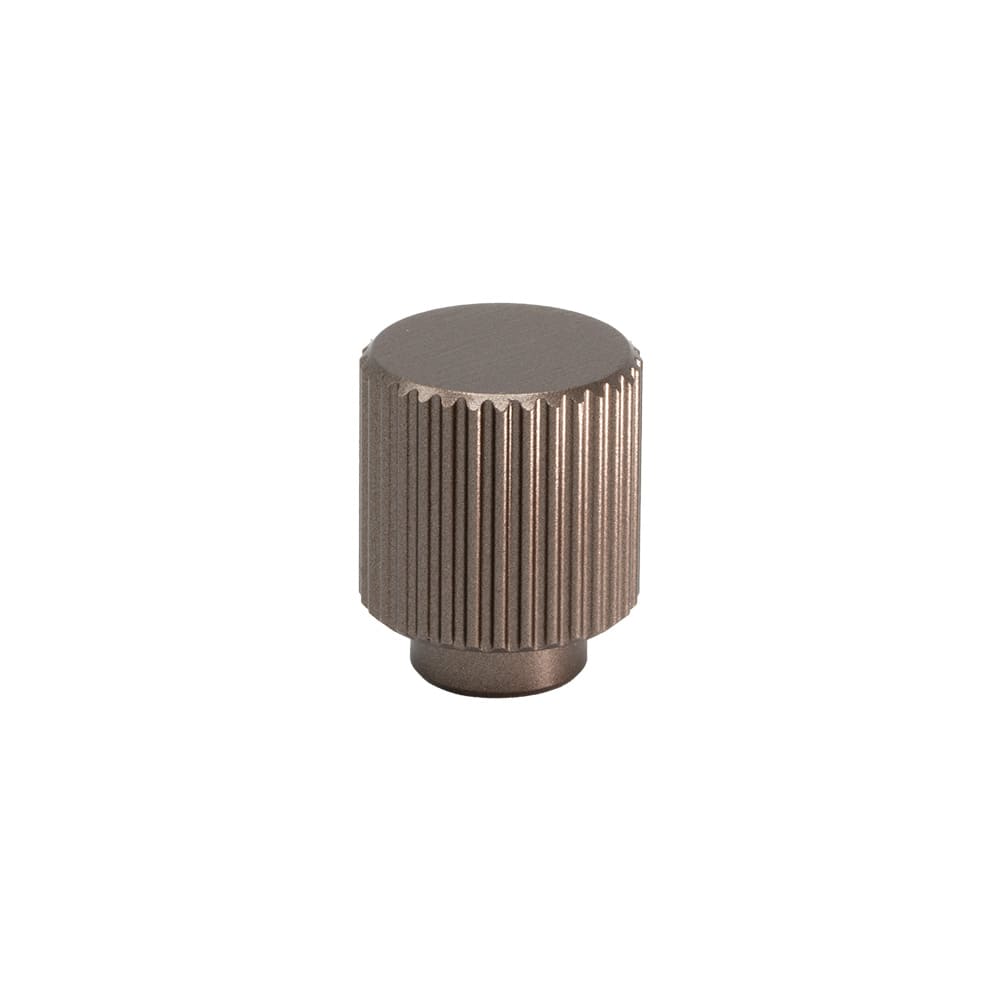 Knopp Helix Stripe - 20mm - Mörk Brons