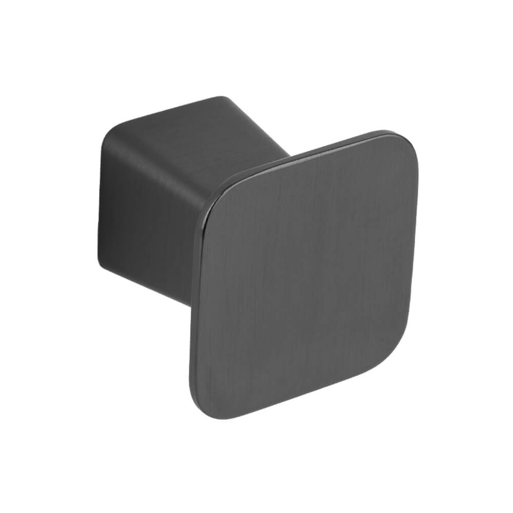 Cabinet Knob Prism - 32x32mm - Matte Black in the group Style / Shop by style / Industrial at Beslag Online (317452-11)
