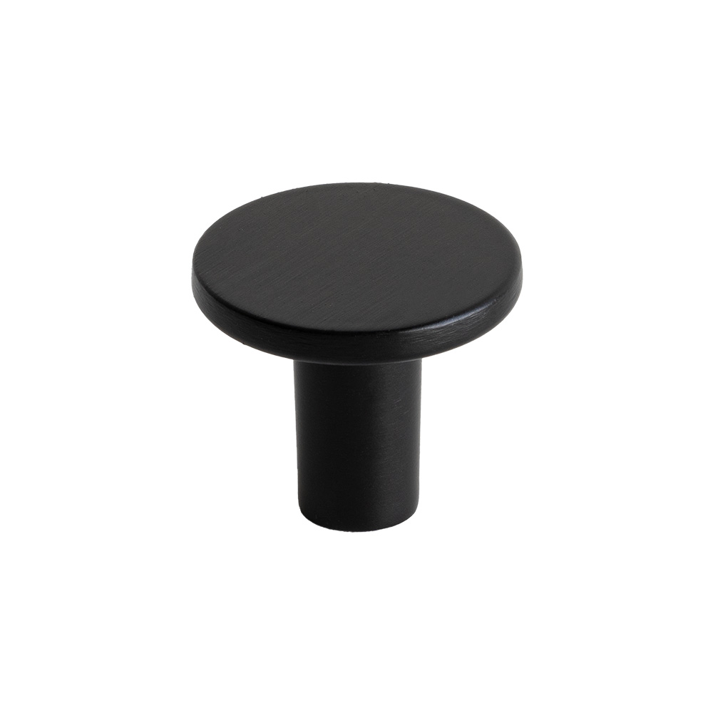 Knopp Lund - 25mm - Mattsvart
