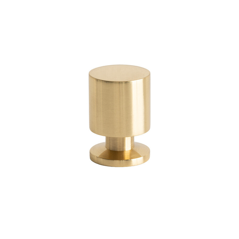 Knopp Solo - 21mm - Polerad Mässing