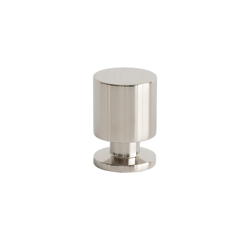 Knopp Solo - 21mm - Förnicklad
