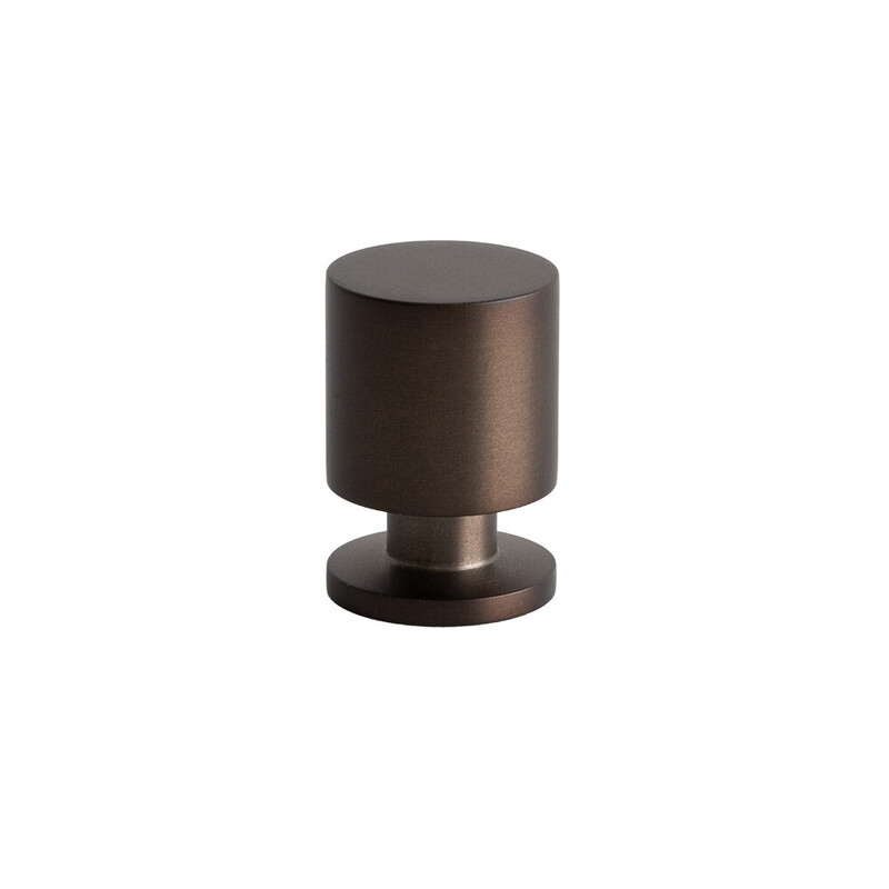 Knopp Solo - 21mm - Brunerad Mässing