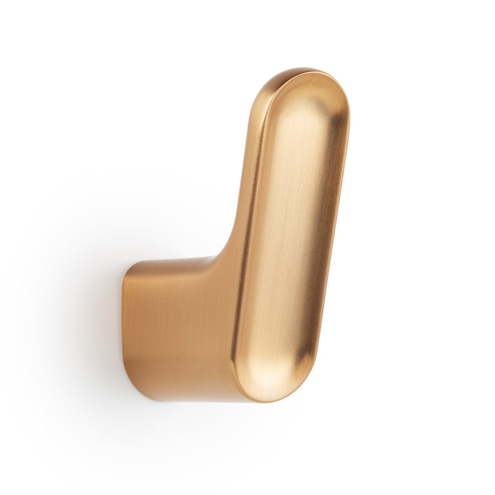 Hook Luv - Brushed Brass in the group Hooks / Color/Material / Brass at Beslag Online (373136-21)