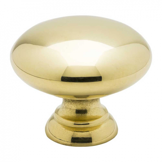 Knopp 411 - 32mm - Polerad Mässing