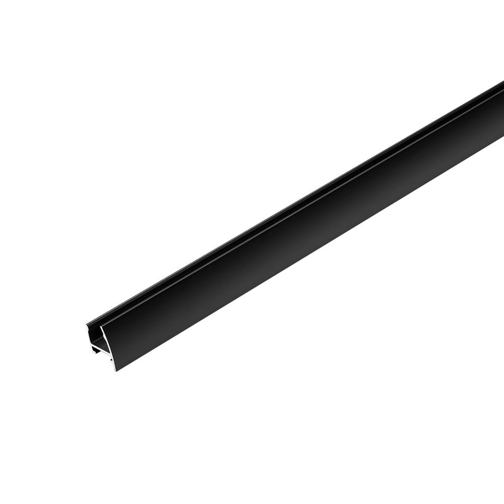 LED-profil Tuby - 2000mm - Svart