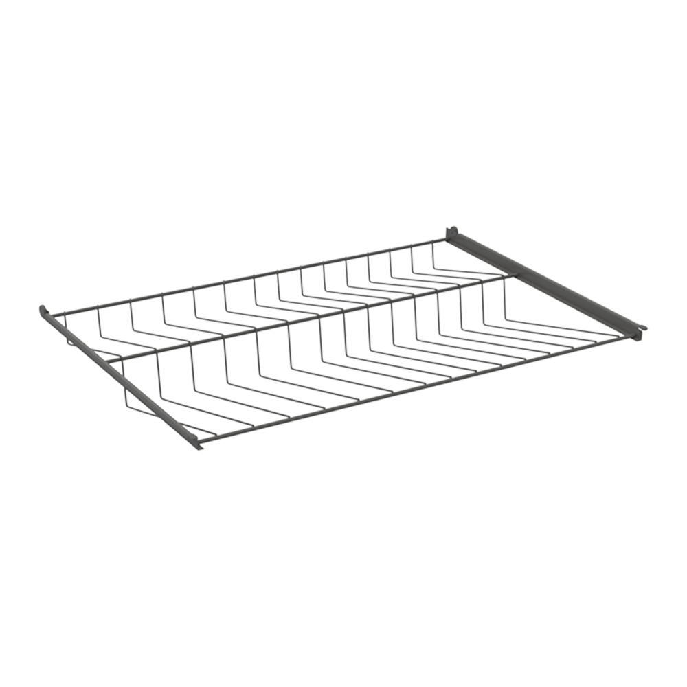 Shoe Shelf - Dark Grey in the group Storage  / All Storage / Cupboard Interior at Beslag Online (for-skohylla-morkgra)