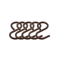 Krok Aveny - 5-p - Brunerad Mässing