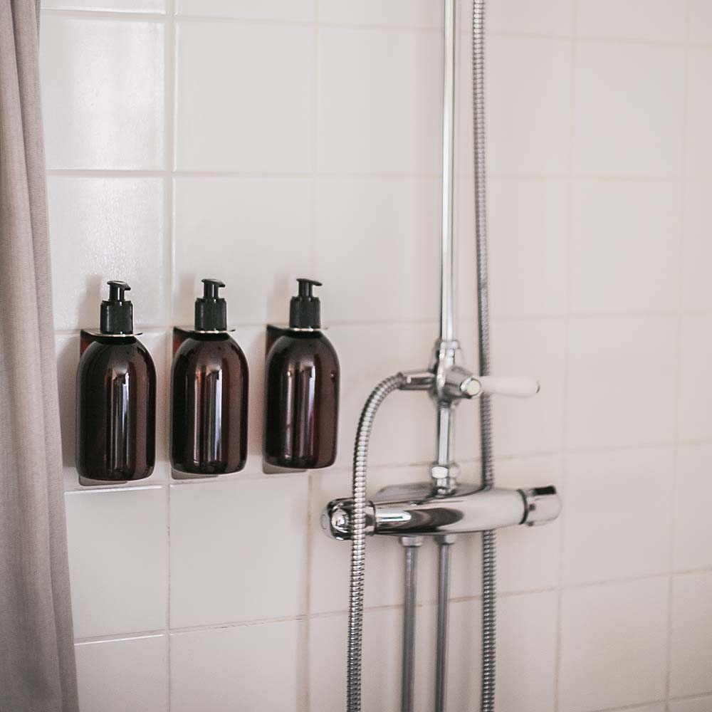 Pumpflaska - 500ml - Brun