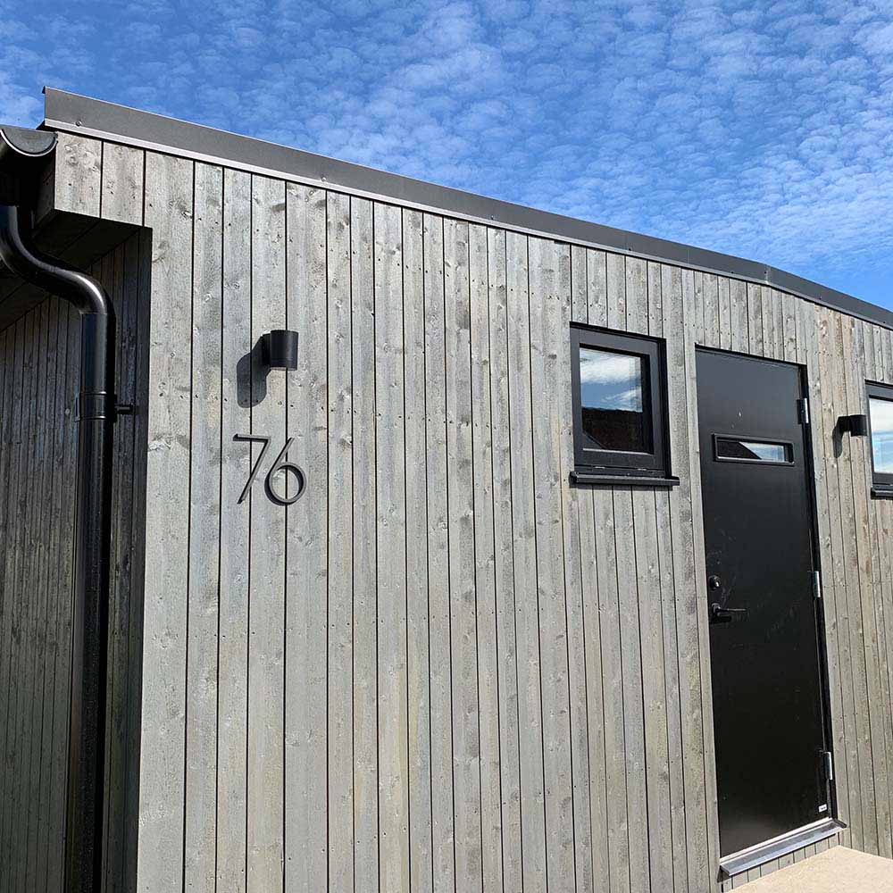 Husnummer Contemporary - 9 - Svart