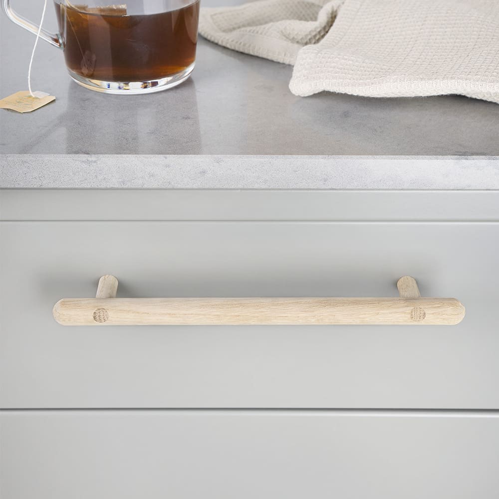 Handtag Lunden - 160mm - Obehandlad Ek 