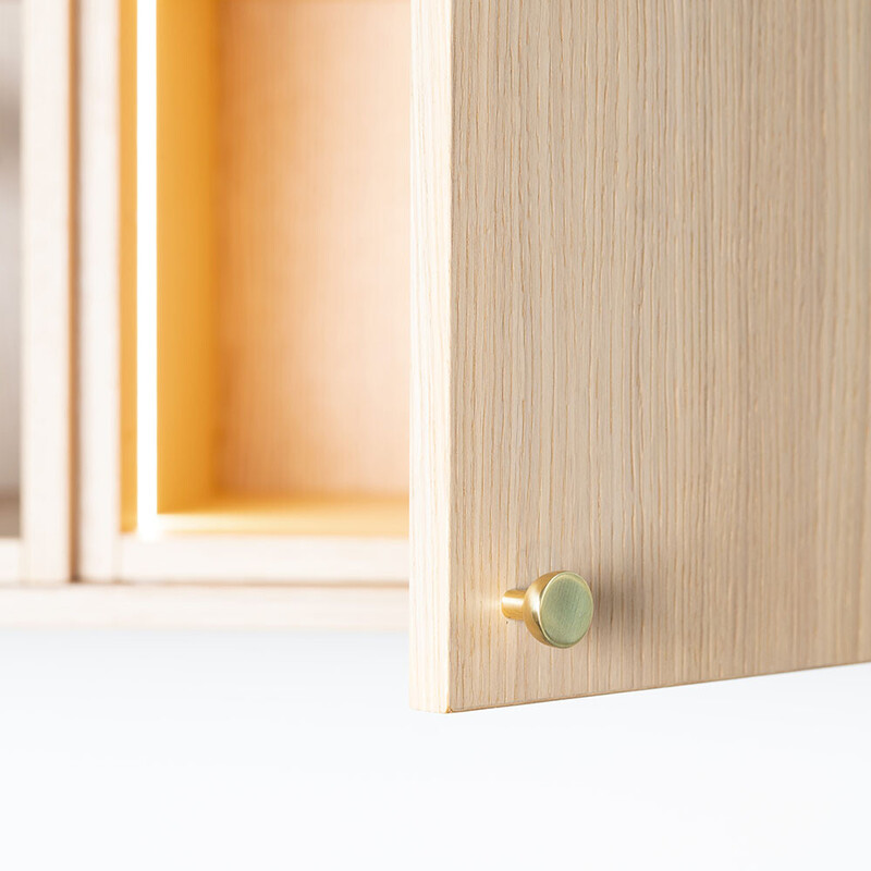 Knopp Copenhagen - 25mm - Polerad Mässing