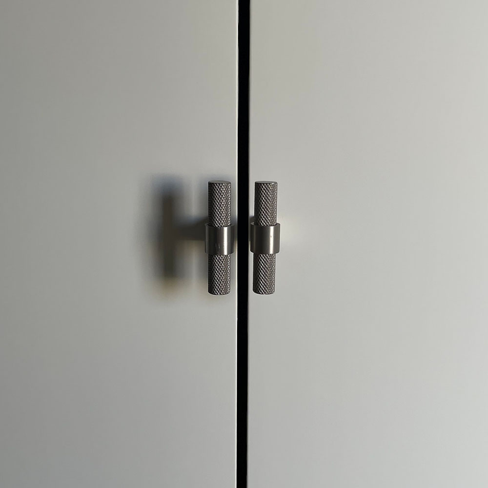 Knopp T Helix - Rostfritt Stål Finish