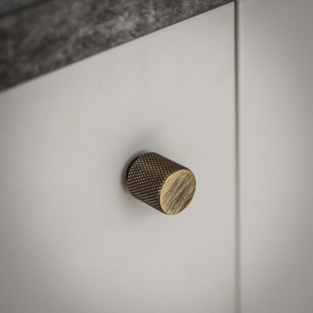 Knopp Helix - 20mm - Antik Brons