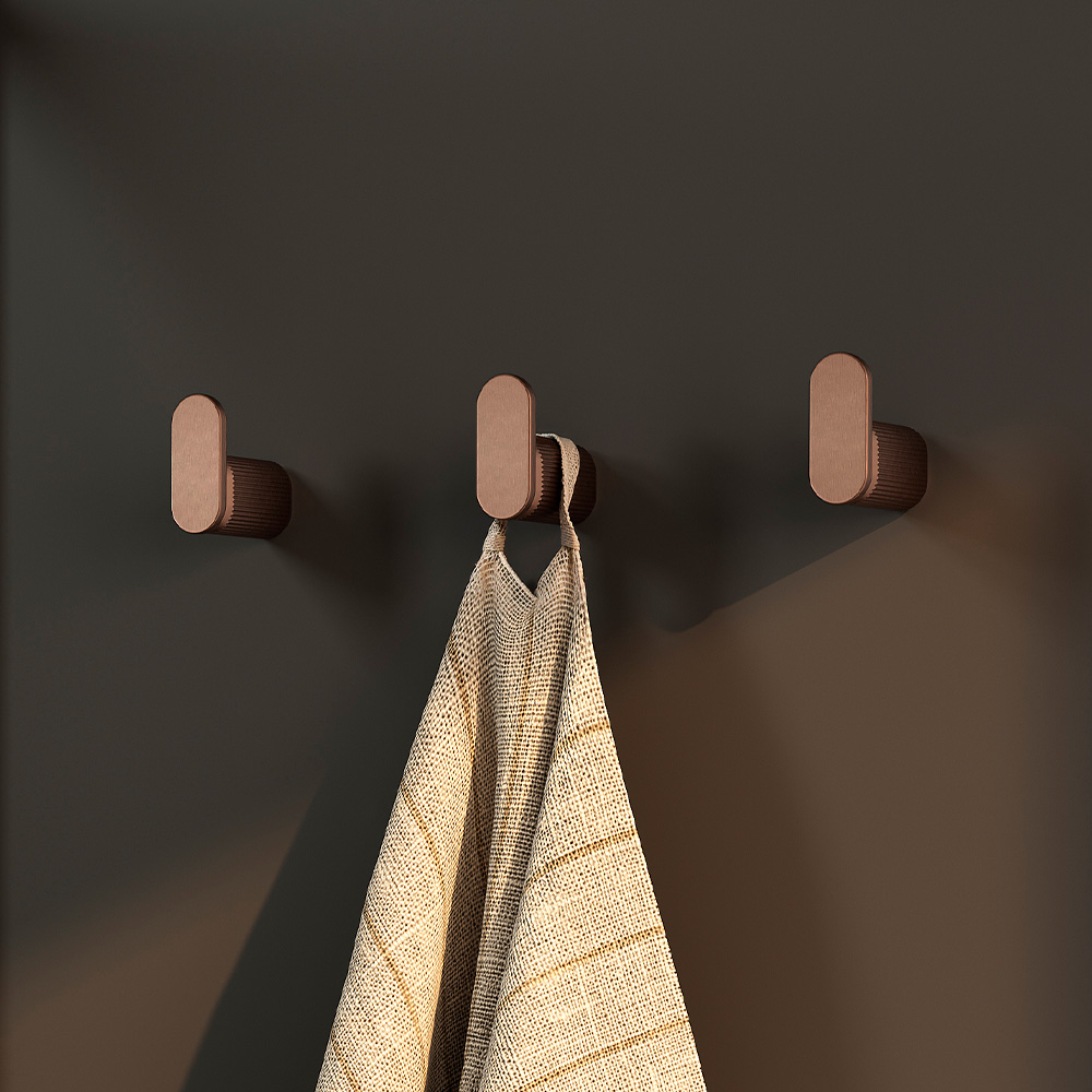 Krok Brooklyn 15x35mm - Borstad Brons