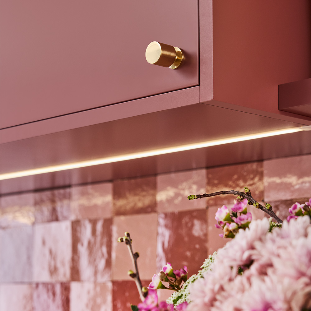 Knopp Solo - 21mm - Polerad Mässing