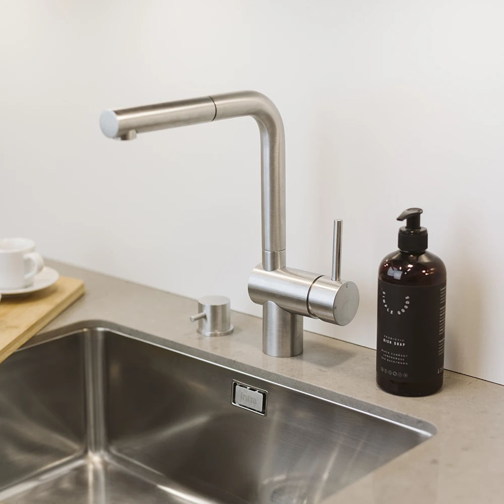 Köksblandare Venedig - Utdragbart Munstycke - Rostfritt Stål