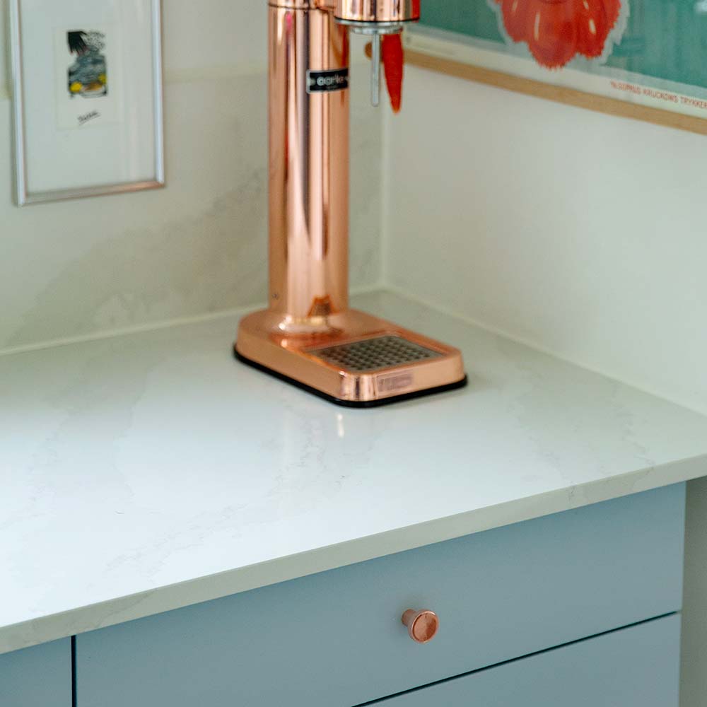 Knopp 2078 - Polerad Koppar
