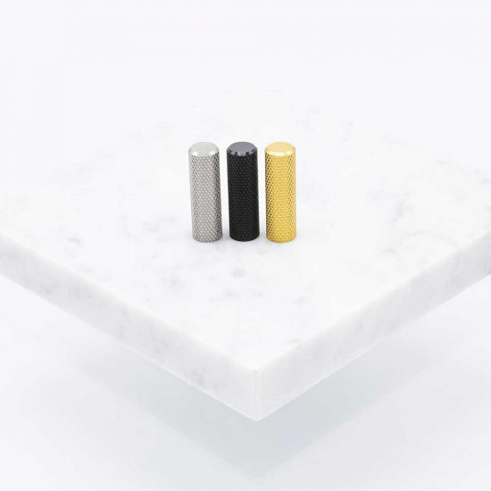 Knopp Graf Mini - Rostfritt Stål Finish