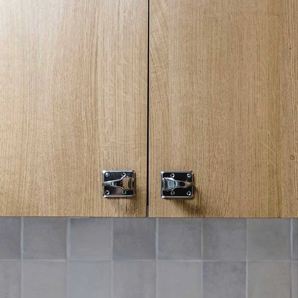 Skåpsregel 5181U Ticka - Rostfritt stål Finish
