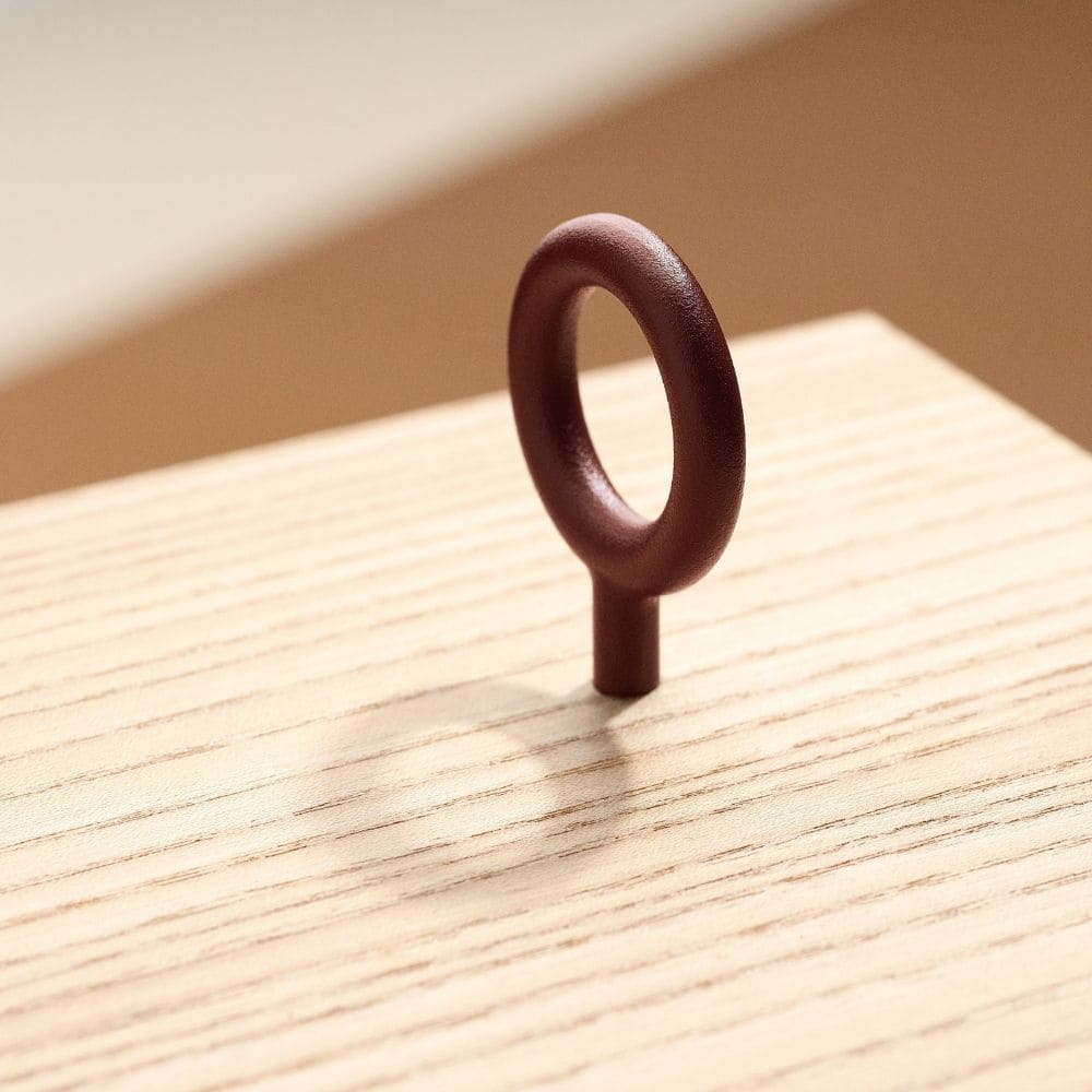 Toniton Key Knopp - Reddish Brown