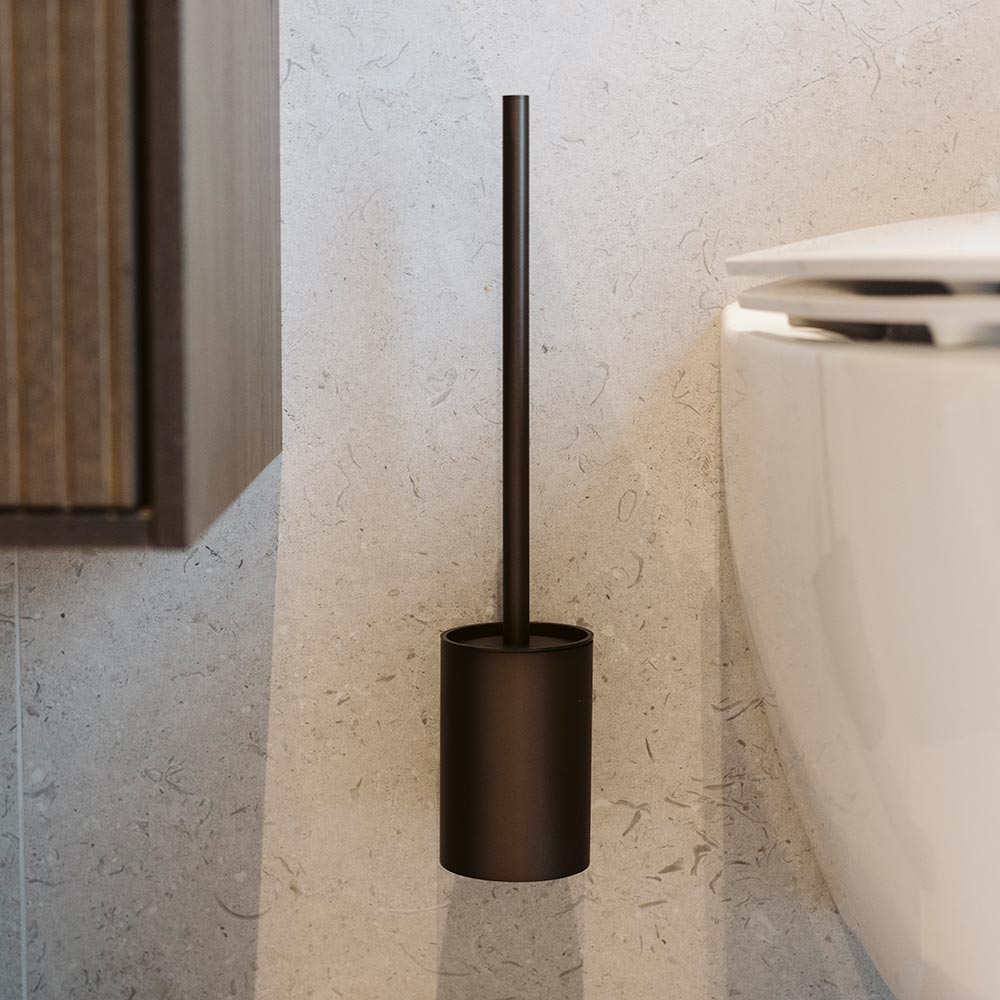 Match Toalettborste - Brunerad Mässing