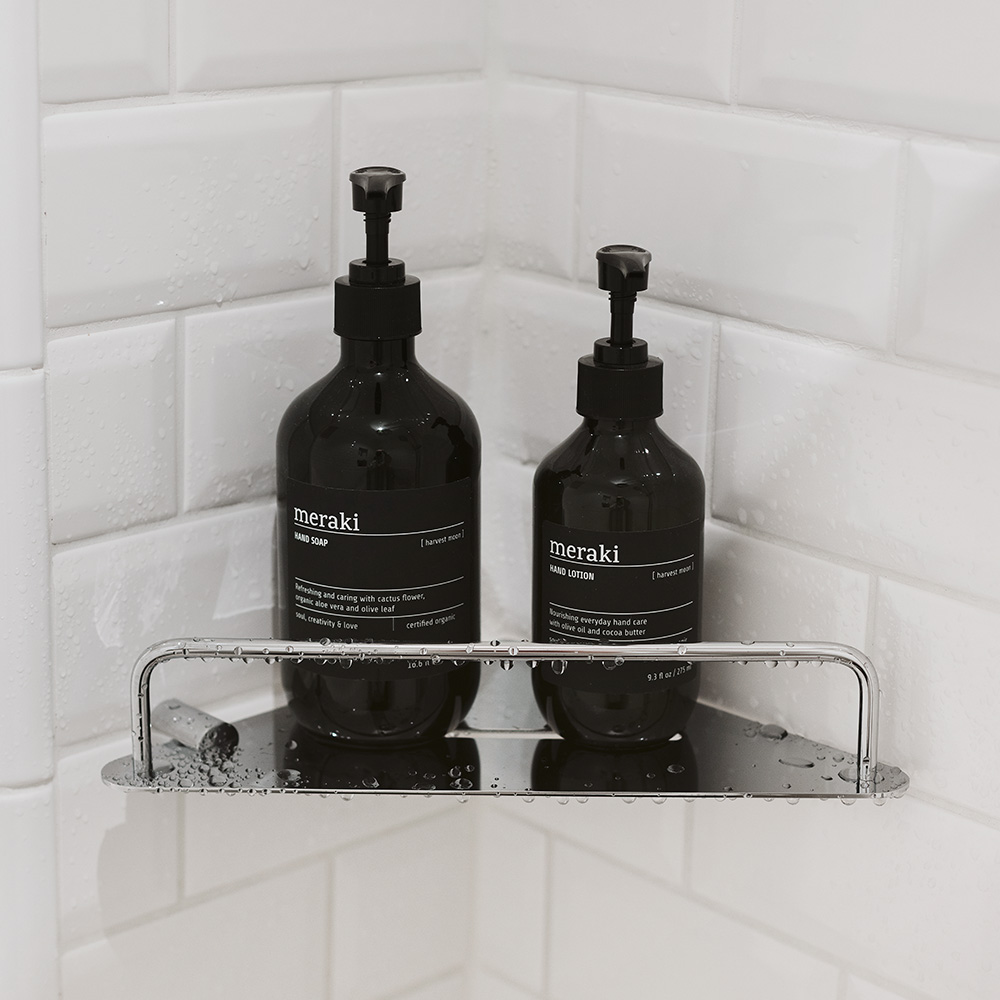 Hörnhylla Match - Polerad Krom