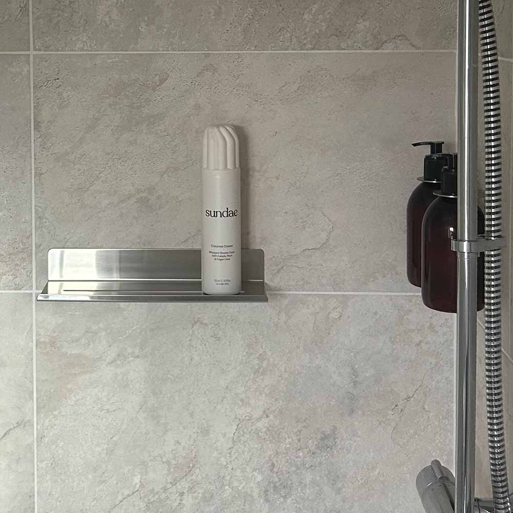 Duschhylla Base - Borstat Rostfritt Stål