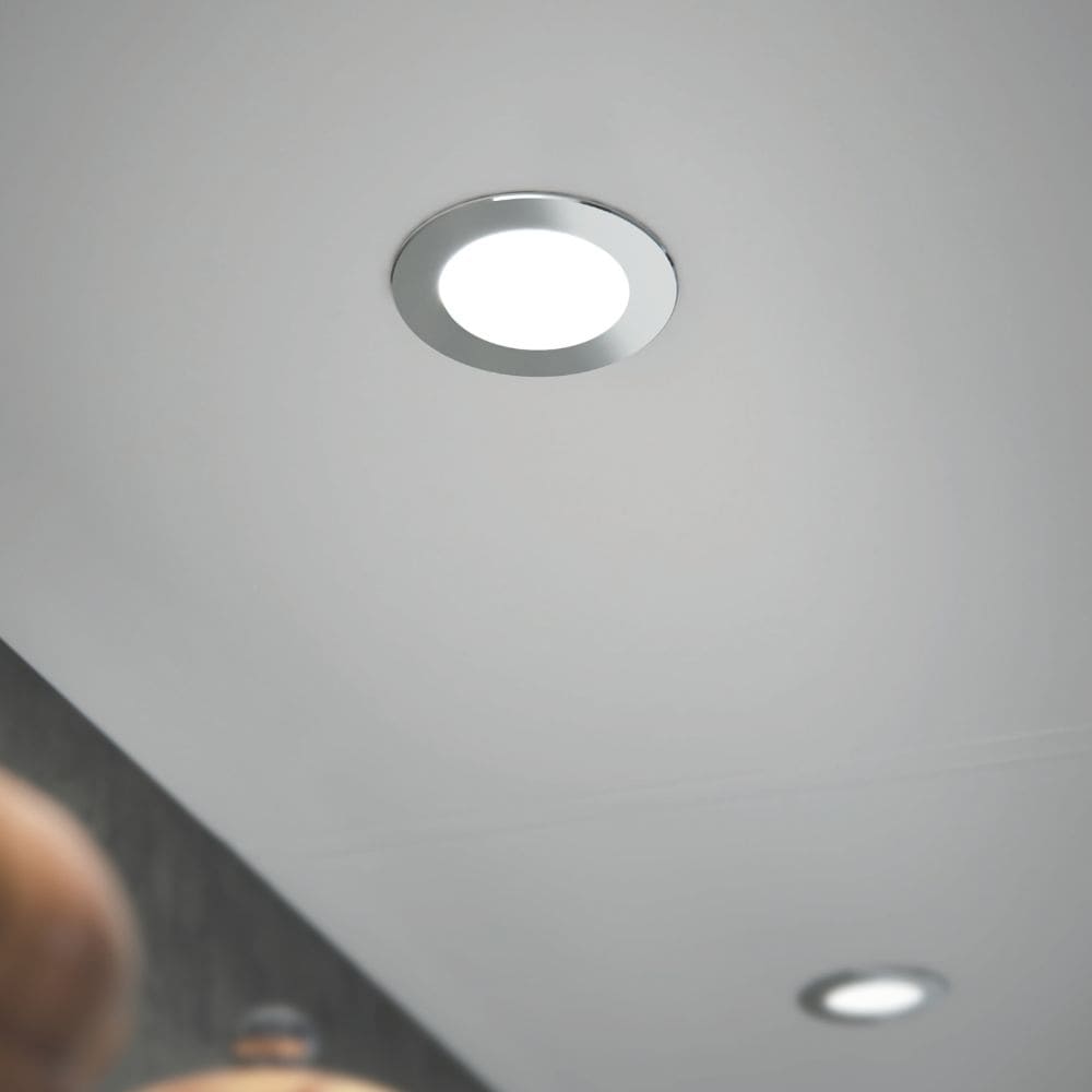 LED-Spot Atom - Rostfri Look