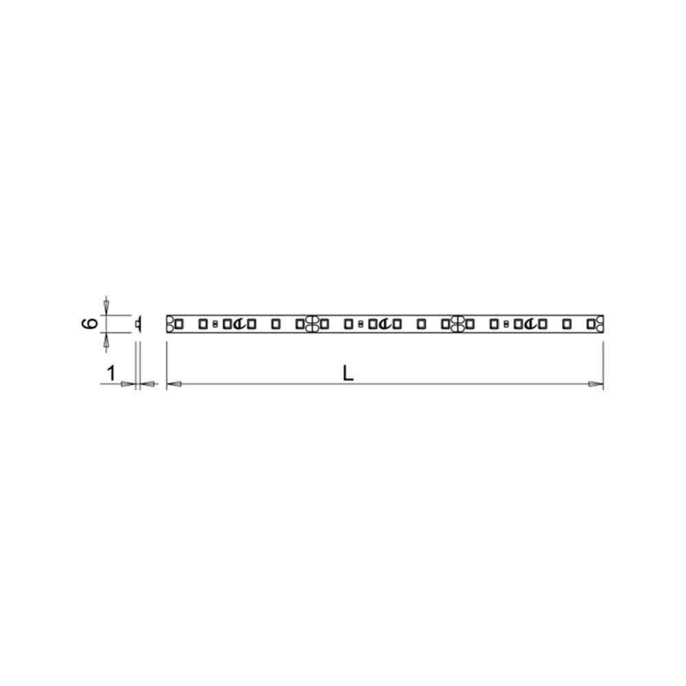 LED-Strip Flexy HE6 PW PRO - Med 3M-Tejp