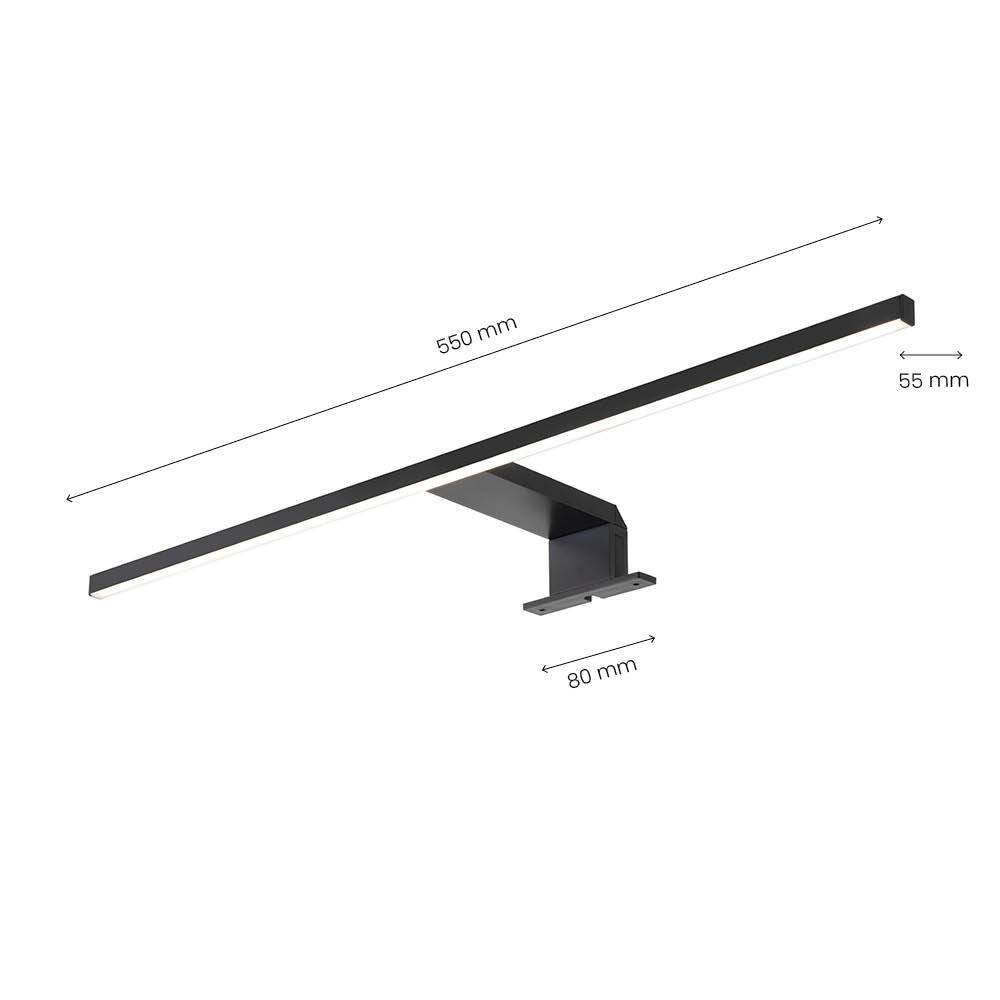 LED-Armatur Jot - Svart