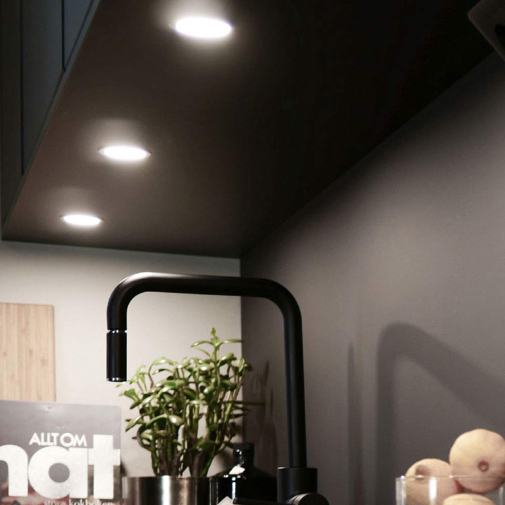 LED-Spot Stella Flat - 24 - Svart