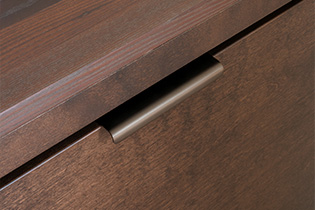 Håndtak 1353 ubehandlet messing