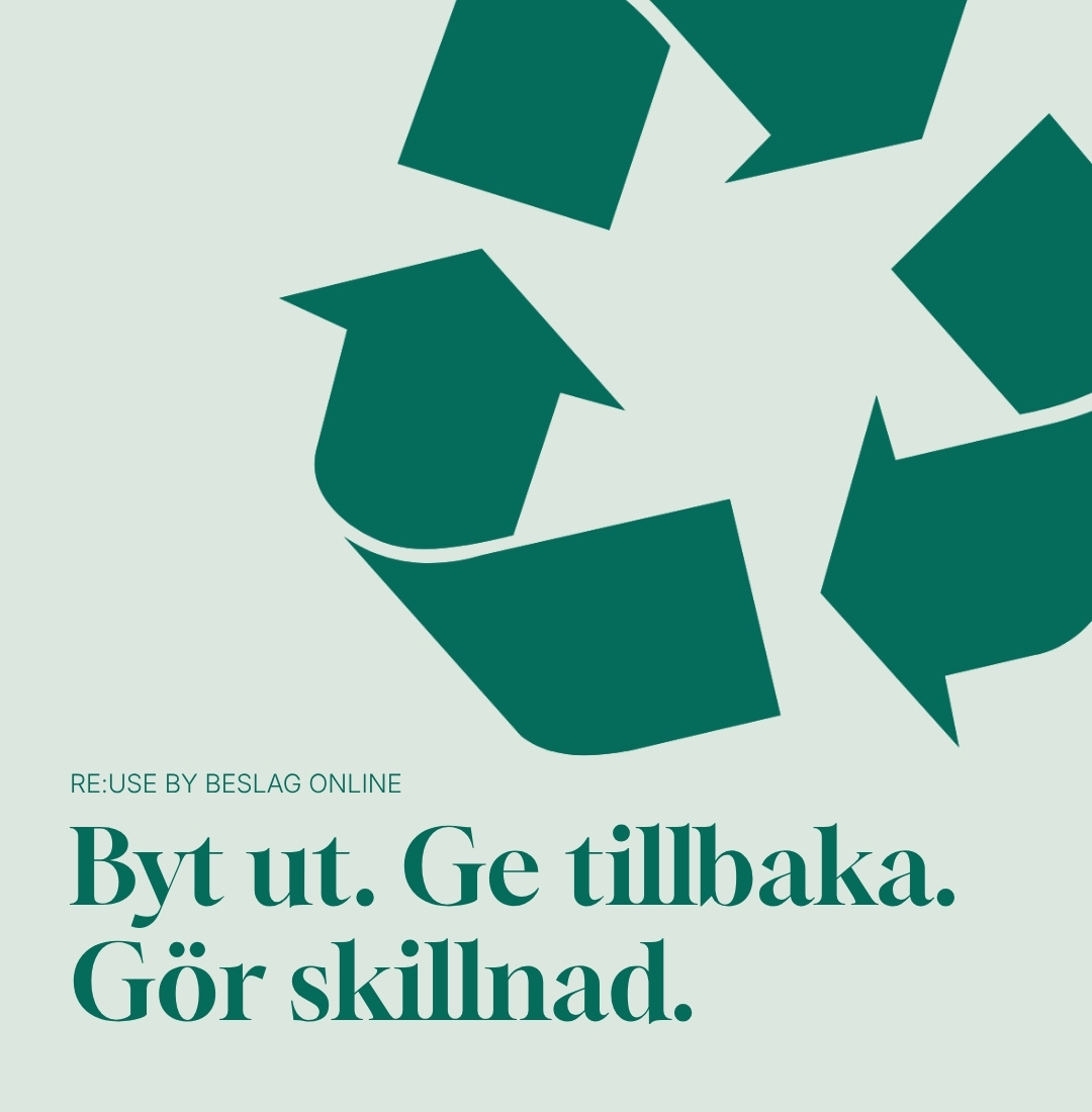 Earth Day - byt in dina gamla handtag och få 25% rabatt