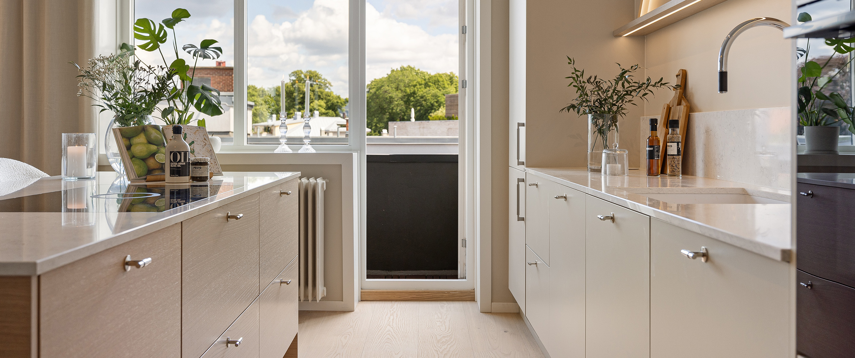 Kök med hotellkänsla