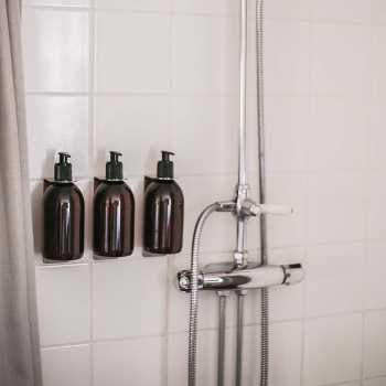 Pumpflaska - 500ml - Brun