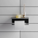 Toalettpappershållare Hold - Svart