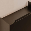 Väggmonterad Sophink Hold - 9L - Svart