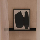 Vägghylla Hold - Svart