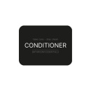 Klisteretikett - Conditioner - Mattsvart