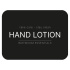Klisteretikett - Hand Lotion - Mattsvart Klisteretikett - Hand Lotion - Mattsvart
