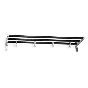 Hatthylla Elegant - Svart/Aluminium