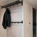 Kroklist Elegant - 1000mm - Svart