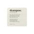 Klisteretikett Premium - Shampoo - Beige Klisteretikett Premium - Shampoo - Beige