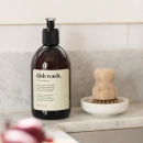 Klisteretikett Premium - Dish Wash - Beige