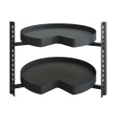 Hörnkarusell Recorner Maxx Planero ¾ 760 Ø - Lavagrå