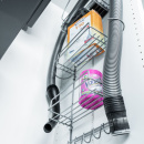 Städskåpsinrede Fast - Silver