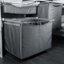 Textilkorg Hög - Mörkgrå